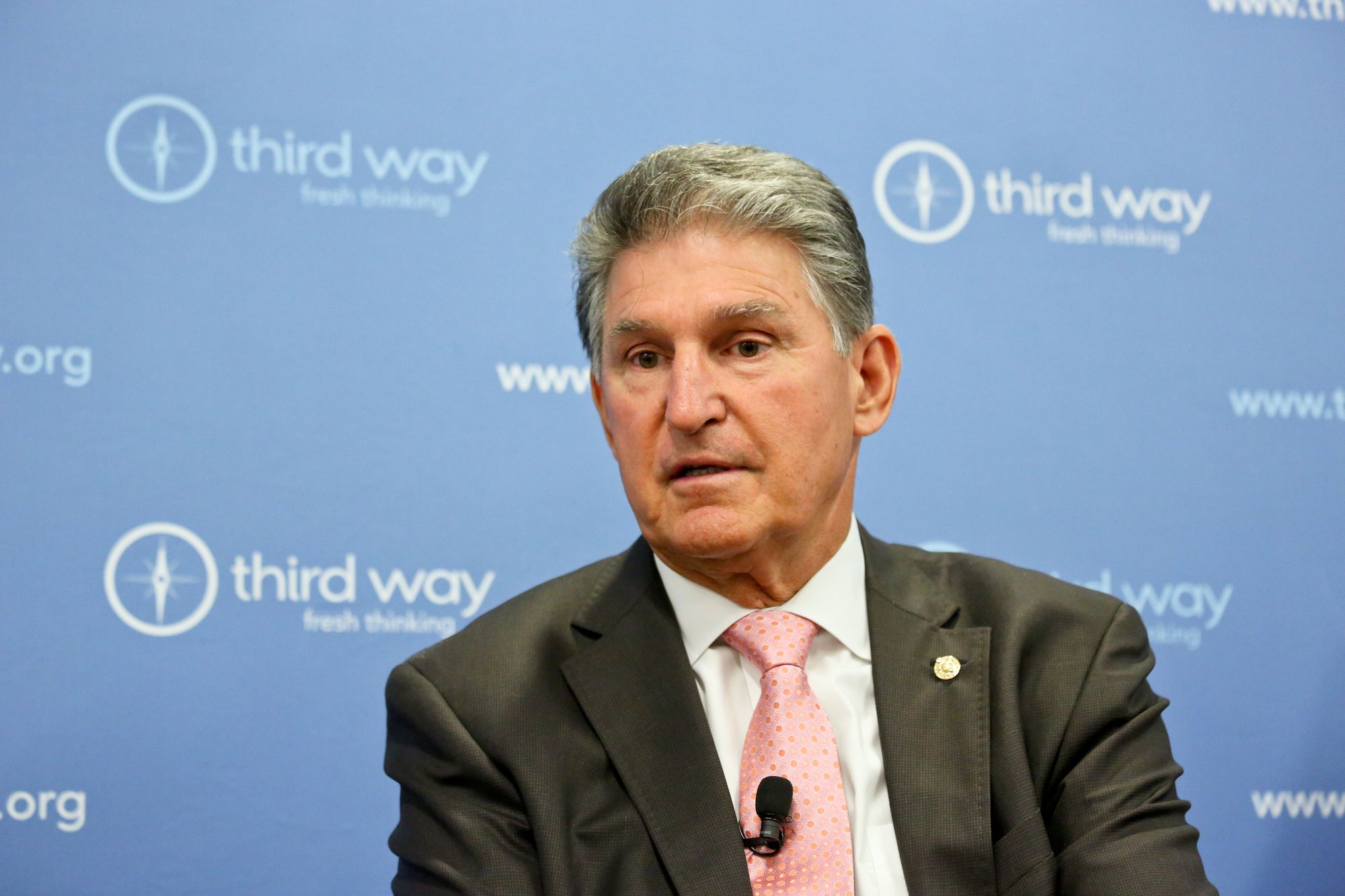 Sen. Joe Manchin (D-WV) in 2017. Photo: Third Way Think Tank