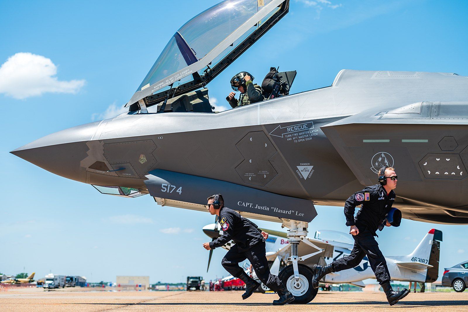 A Lockheed Martin F-35 Lightning II fighter jet. Photo: Robert Sullivan