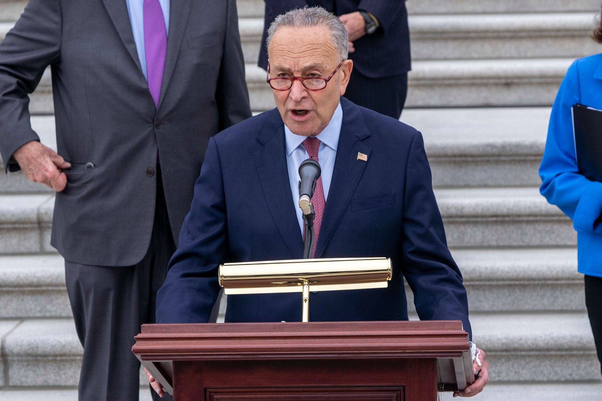 Senate Democrats boycotted the illegitimate markup of President Trump's nominee Judge Amy Coney Barrett, Tuesday, Oct 20, 2020. Photo: Senate Democrats