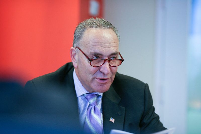 Sen. Chuck Schumer (D-NY), who used earmarks to get a ton of funding to his state. Photo: Corey Boles