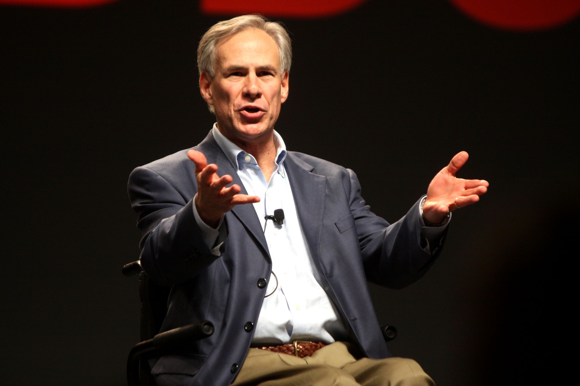 Texas Gov. Greg Abbott won his primary race despite a challenge from the right. Photo: Gage Skidmore
