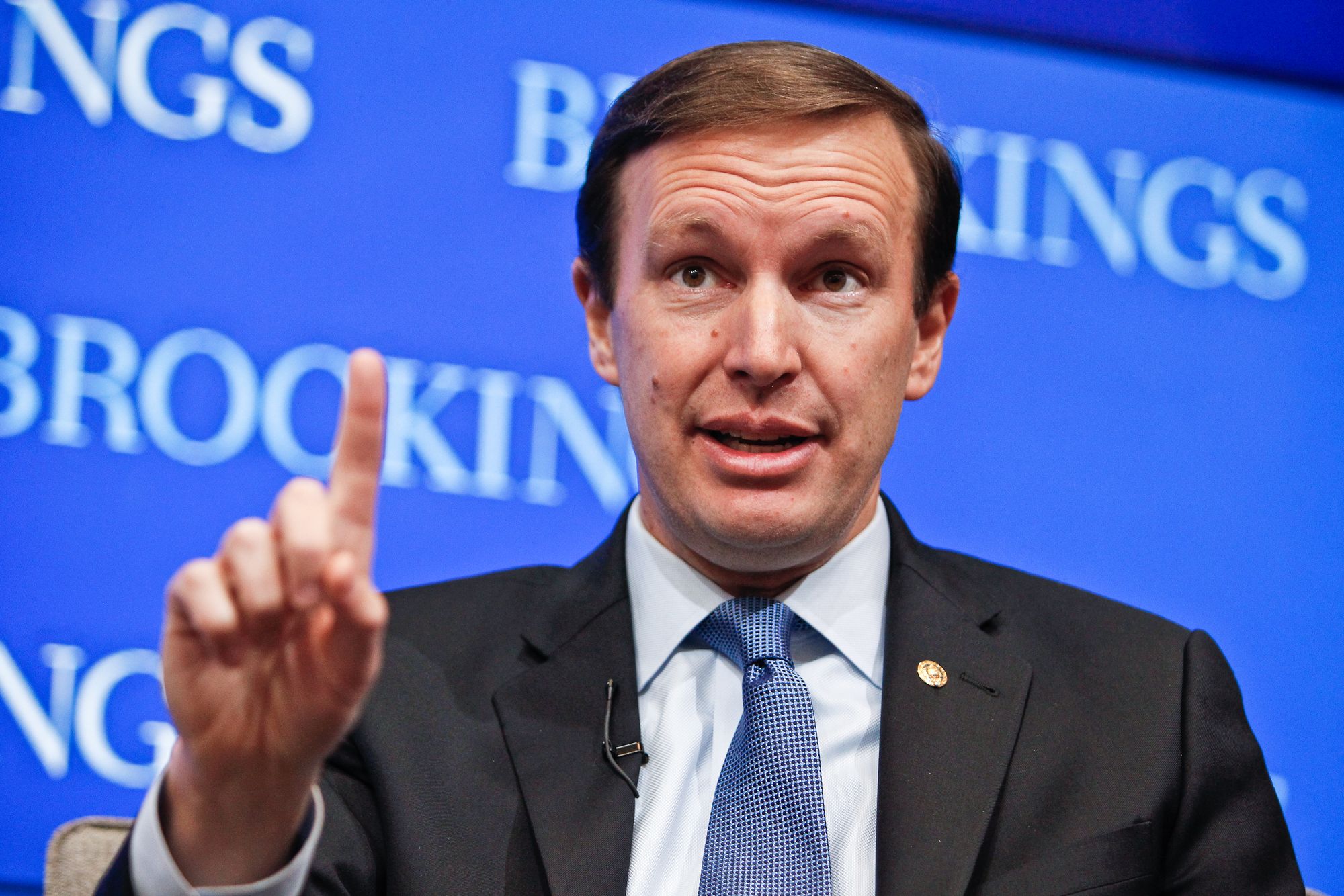 Sen. Chris Murphy (D-CT) has been leading the charge on gun control negotiations. Image: Paul Morigi