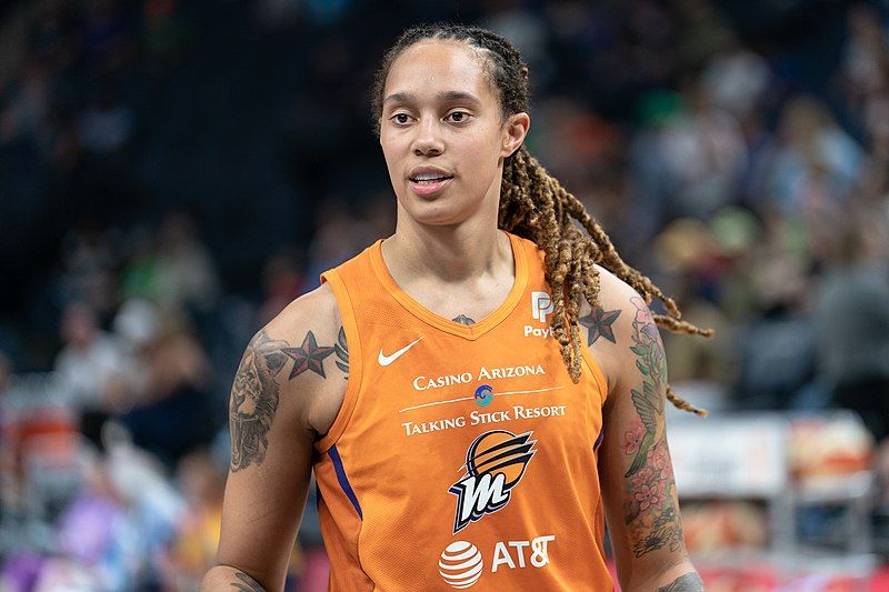 WNBA star and Olympic gold medalist Brittney Griner. Photo: Laurie Shull / WikiCommons 
