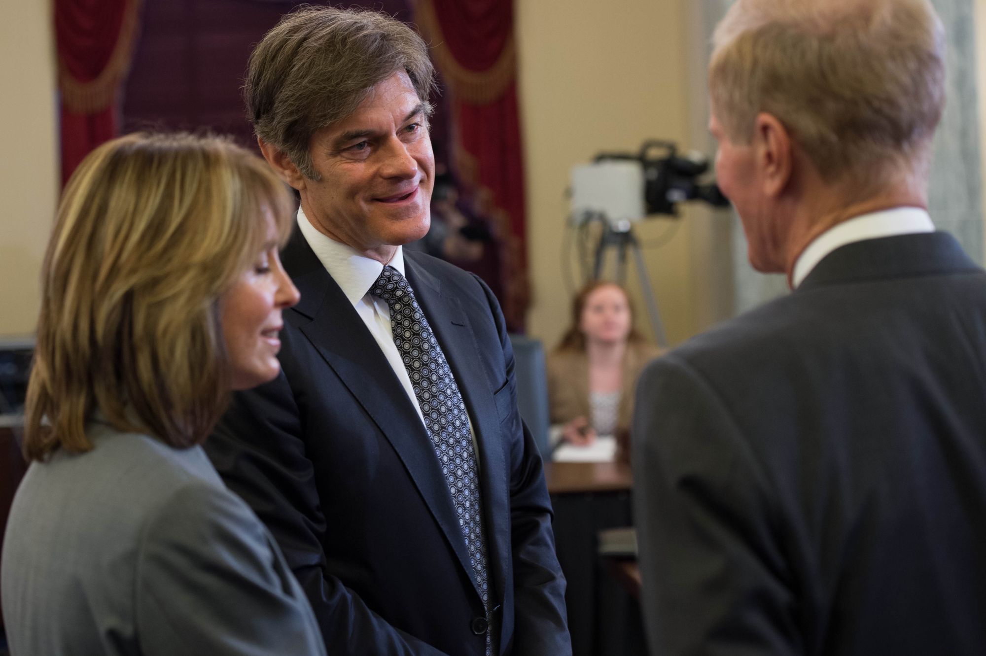 Dr. Mehmet Oz, who is running for the Senate in Pennsylvania. (Image: Office of Claire McCaskill) 