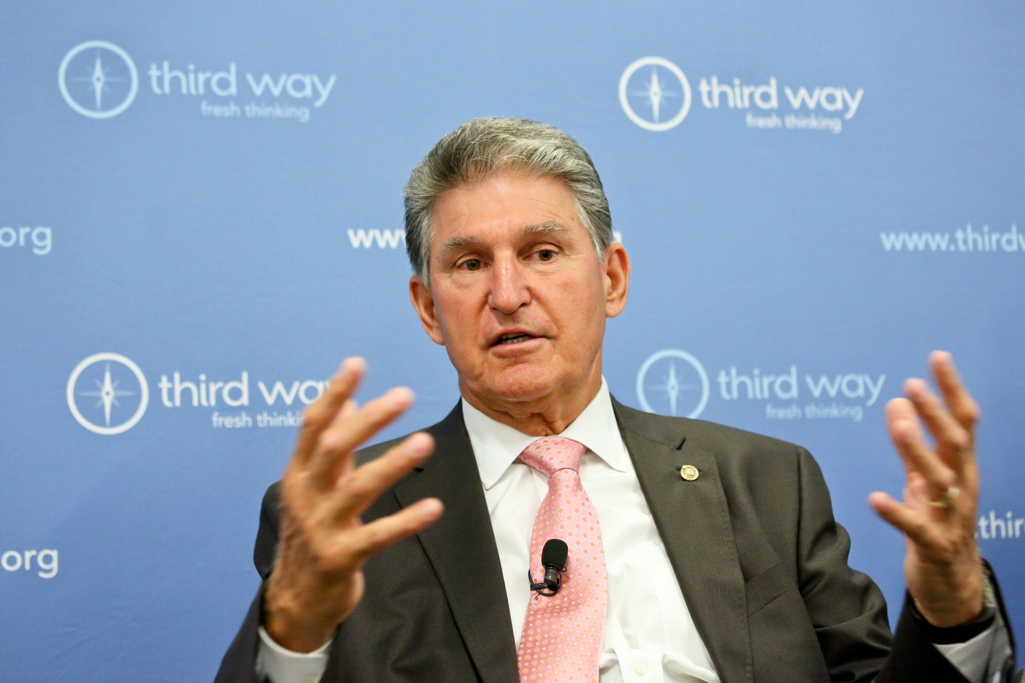 Sen. Joe Manchin (D-WV). Photo: Third Way Think Tank