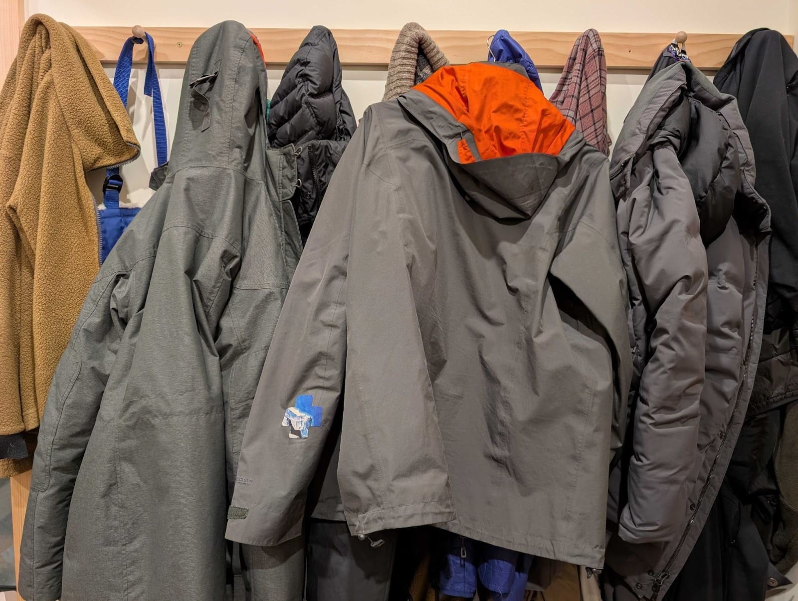 A patched-up jacket | Photo by the author