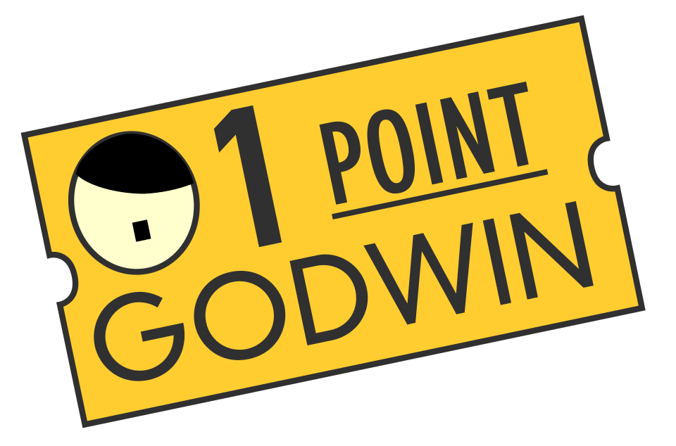 A ticket referencing Godwin's Law | Wikimedia Commons