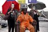 Images from an anti-death penalty protest in Paris. Photo: World Coalition Against the Death Penalty from Paris, France