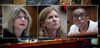 The college presidents under fire for their testimony in front of Congress. Image: NBC YouTube