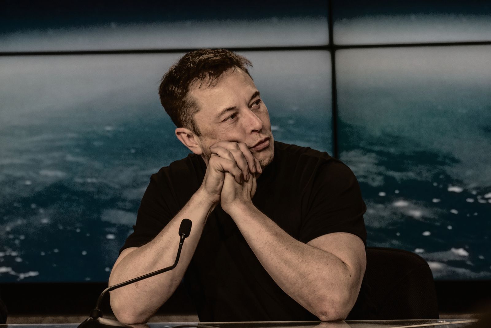 Elon Musk, the CEO of Tesla. Photo: Daniel Oberhaus (2018