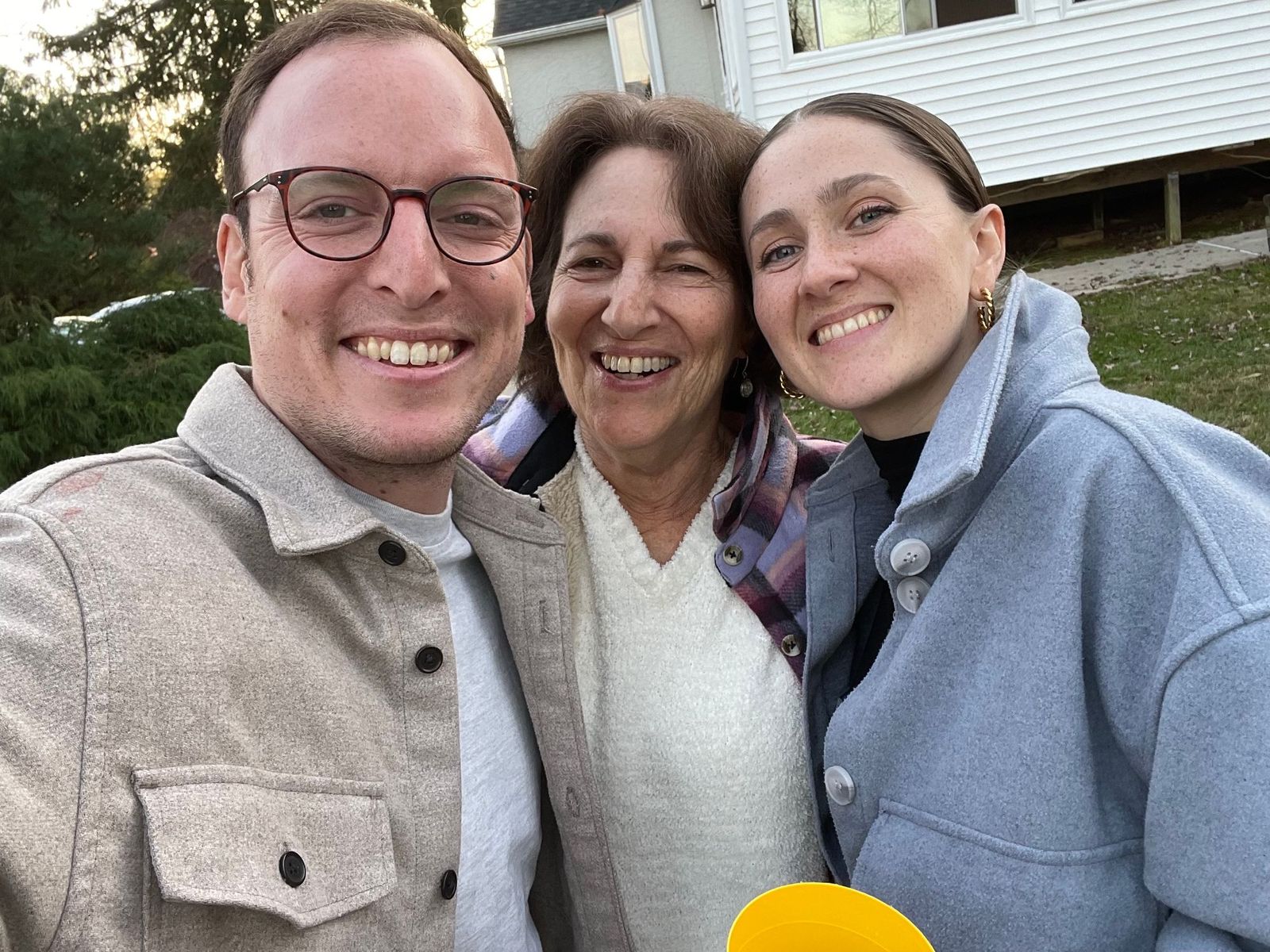 Me, mom and the wife at Thanksgiving.