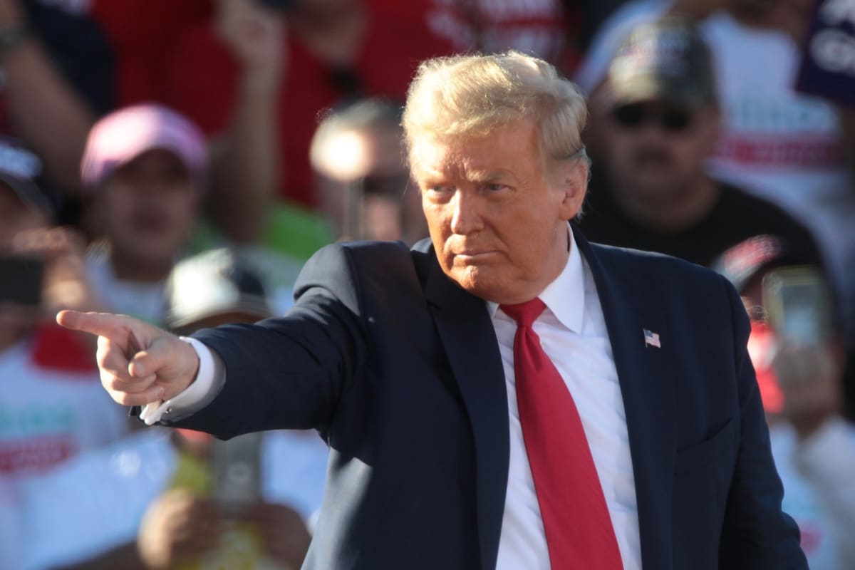 Trump banned from Facebook (again).