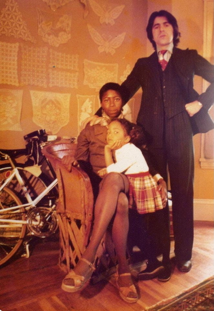Karen, Billy, and daughter Nanao, a week before leaving the U.S., Summer 1974 | Photo from Karen Hill Anton