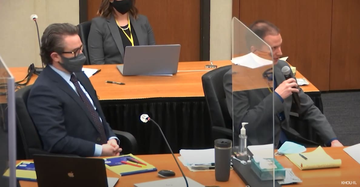 The Derek Chauvin trial.