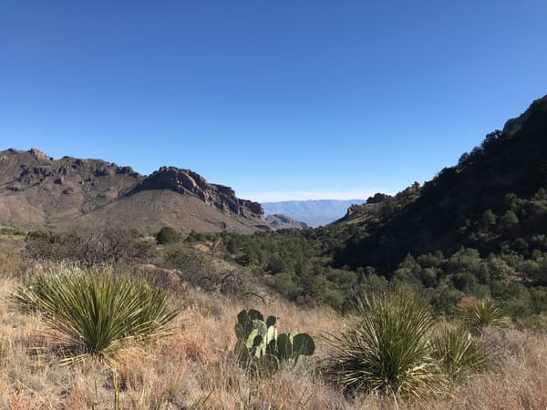 A photo of West Texas, where construction of a new border wall may push forward. Image: Isaac Saul