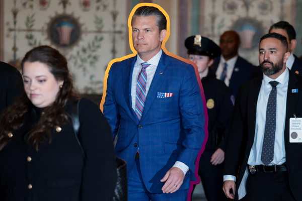 Defense Secretary Pete Hegseth arrives at the Capitol to brief senators on the situation in Venezuela — January 7, 2026 | REUTERS/Jonathan Ernst, edited by Russell Nystrom