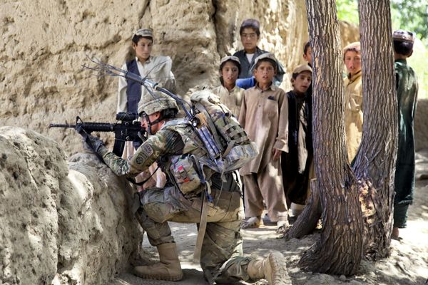 Trump begins to withdraw troops from Afghanistan.