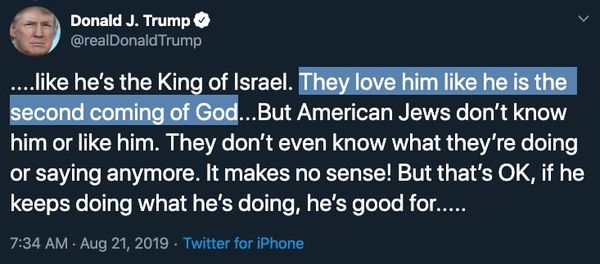 Did Trump just call himself Jesus?