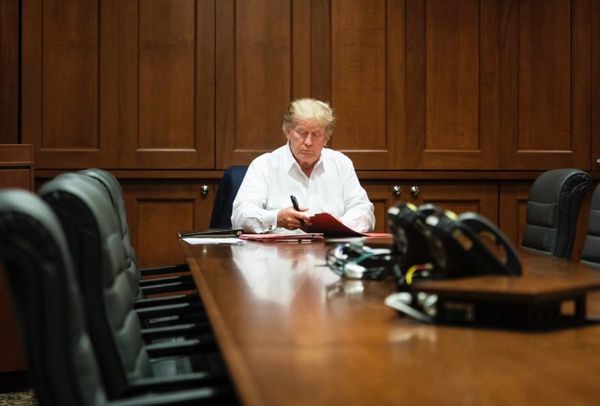 Trump leaves hospital, sparks new controversy. 