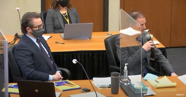 The Derek Chauvin trial.