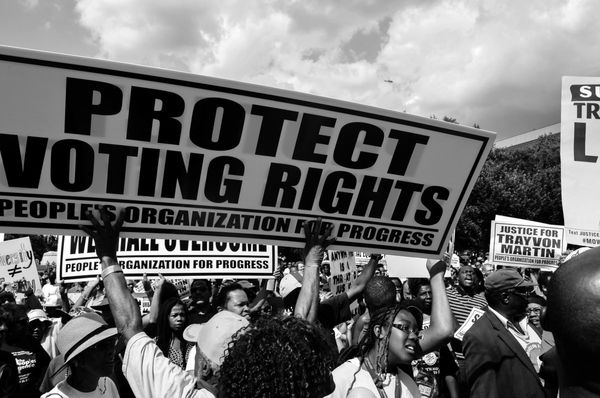 Voting rights hit the Supreme Court.