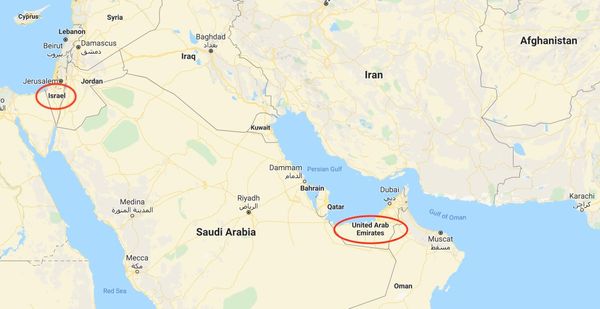 The historic deal with Israel. 