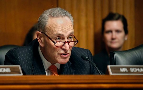 Chuck Schumer gets into trouble.